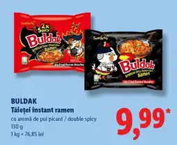 Lidl Buldak Tăiței instant ramen Ofertă