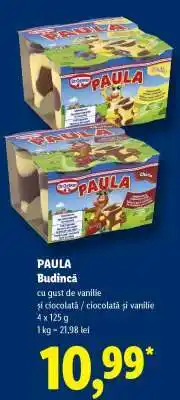 Lidl PAULA Budincă Ofertă
