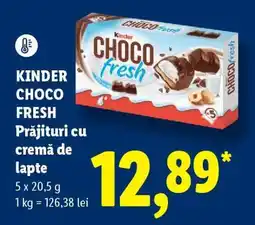 Lidl Kinder Choco Fresh Ofertă