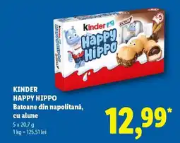 Lidl Kinder Happy Hippo Ofertă