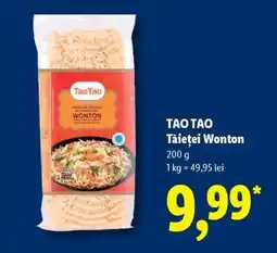 Lidl TAO TAO Tăieței Wonton Ofertă