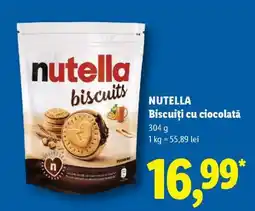 Lidl Nutella Biscuiți cu ciocolată Ofertă