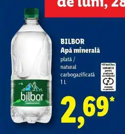 Lidl BILBOR Apă minerală Ofertă