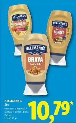 Lidl HELLMANN‘S Sos Ofertă