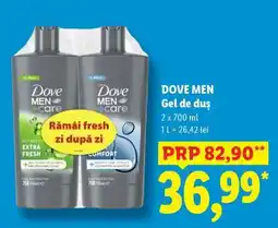Lidl Dove Men Gel de Duș Ofertă