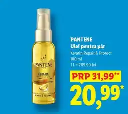 Lidl PANTENE Ulei pentru păr Ofertă