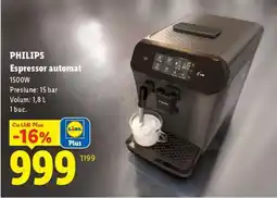 Lidl PHILIPS Espressor automat Ofertă