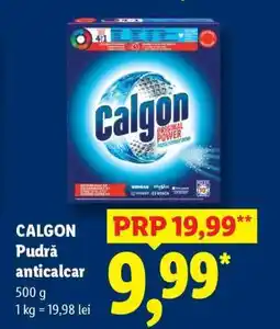 Lidl Calgon Pudră Anticalcar Ofertă