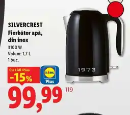 Lidl SILVERCREST Fierbător apă, din inox Ofertă