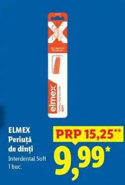 Lidl ELMEX Periuță de dinți Ofertă