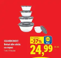 Lidl SILVERCREST Boluri din sticlă cu capac Ofertă
