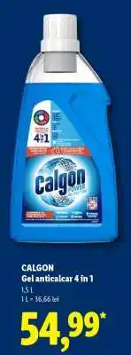 Lidl CALGON GEL ANTICALCAR 4 ÎN 1 Ofertă