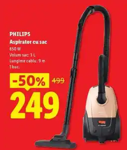 Lidl PHILIPS Aspirator cu sac Ofertă