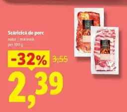 Lidl Scăricică de porc Ofertă