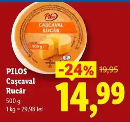 Lidl PILOS Cașcaval Rucăr Ofertă