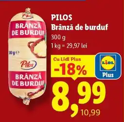 Lidl Pilos Brânză de burduf Ofertă