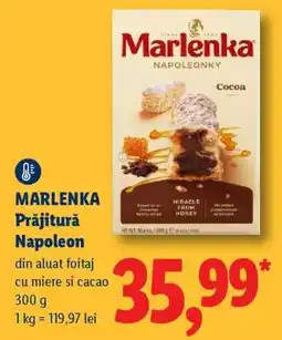 Lidl MARLENKA Prăjitură Napoleon Ofertă