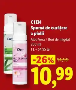 Lidl CIEN Spumă de curățare a pielii Ofertă
