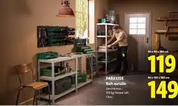 Lidl Parkside Raft metalic Ofertă