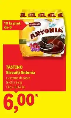 Lidl TASTINO Biscuiți Antonia Ofertă