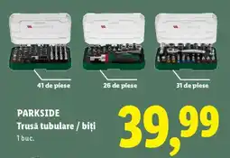 Lidl PARKSIDE Trusă tubulare / biți Ofertă