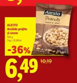 Lidl Alesto Arahide prăjite și sărate Ofertă