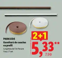 Lidl PARKSIDE Garnitură de cauciuc cu profil Ofertă
