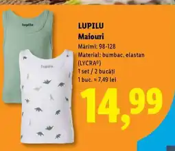 Lidl LUPILU Maiouri Ofertă