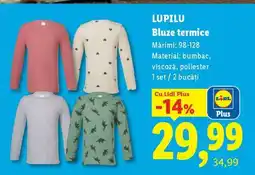 Lidl LUPILU Bluze termice Ofertă