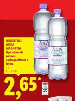 Lidl BIBORTENI AQUA MAGNESIA Ofertă