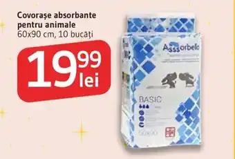 Asssorbello covorașe absorbante pentru animale