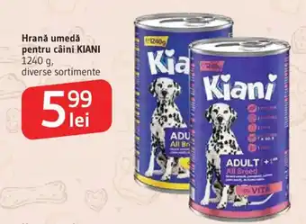 Kianı hrană umedă pentru câini