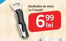 Supeco Desfăcător de sticle cu 3 funcții Ofertă