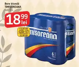 Supeco Bere blondă timișoreana Ofertă