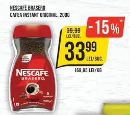 Mega Image Nescafe braserou cafea instant original Ofertă