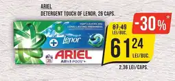 Mega Image Ariel detergent touch of lenor Ofertă