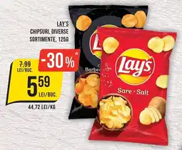Mega Image Lay's chipsuri, diverse sortimente Ofertă