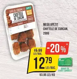 Mega Image Mega Apetit chiftele de curcan Ofertă