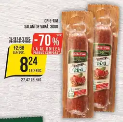 Mega Image Cris-Tim salam de vară Ofertă