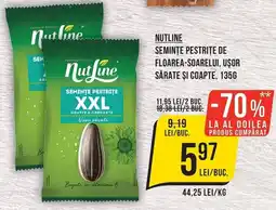 Mega Image Nutline semințe pestrite de floarea-soarelui Ofertă