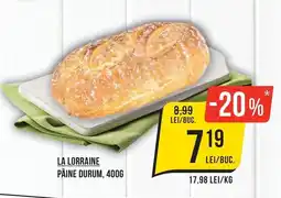 Mega Image La Lorraine pâine durum Ofertă