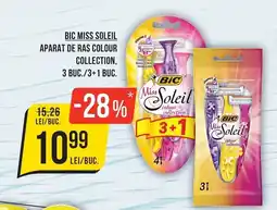 Mega Image Bic miss soleil aparat de ras colour collection Ofertă