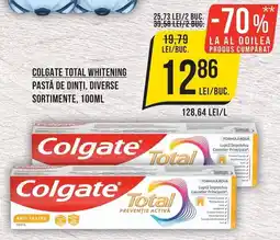 Mega Image Colgate total whitening pastă de dinți Ofertă