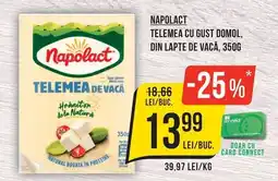 Mega Image Napolact telemea cu gust domol Ofertă