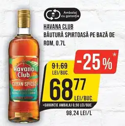 Mega Image Havana Club băutură spirtoasă pe bază de rom Ofertă