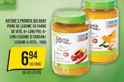 Mega Image Nature's Promise Bio Baby Ofertă