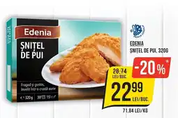 Mega Image Edenia șnițel de pui Ofertă