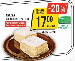 Mega Image Ana Pan Kremschnit Ofertă