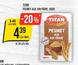 Mega Image Titan pesmet alb din pâine Ofertă