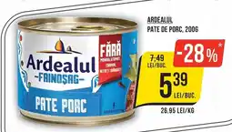 Mega Image Ardealul pate de porc Ofertă